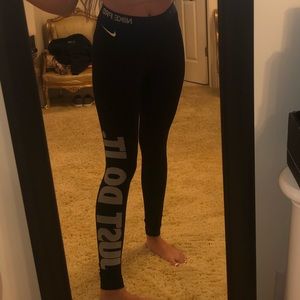 Nike Pro Spandex Leggings Size Small